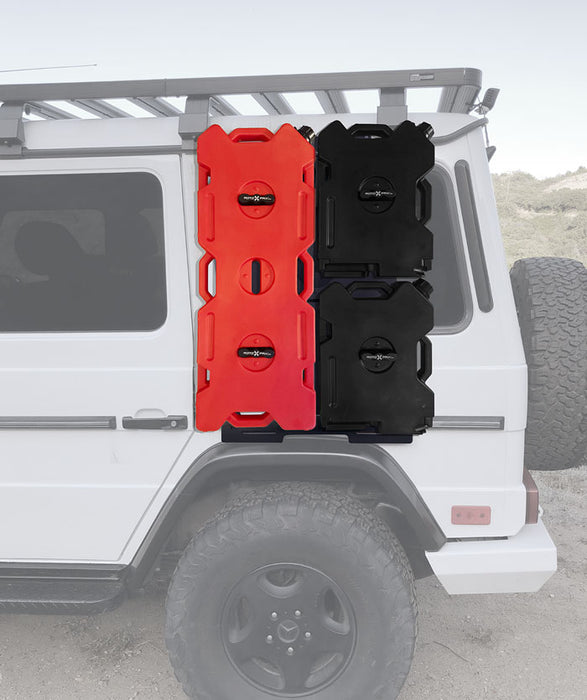 G-Wagen-W463 G-Class-Fuel-Carrier-4 Gallon-Side-Mount-4-Gallon-8-Gallon-External-Fuel-and-Water-Carrier