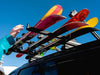 Ski-Snowboard-carrier-for-G-Wagen-Slimline-Roof-rack-load-bars-in-action